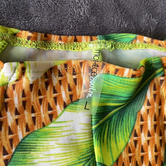 Montce Swim Bikini in Palm Print - Picture 2 of 6